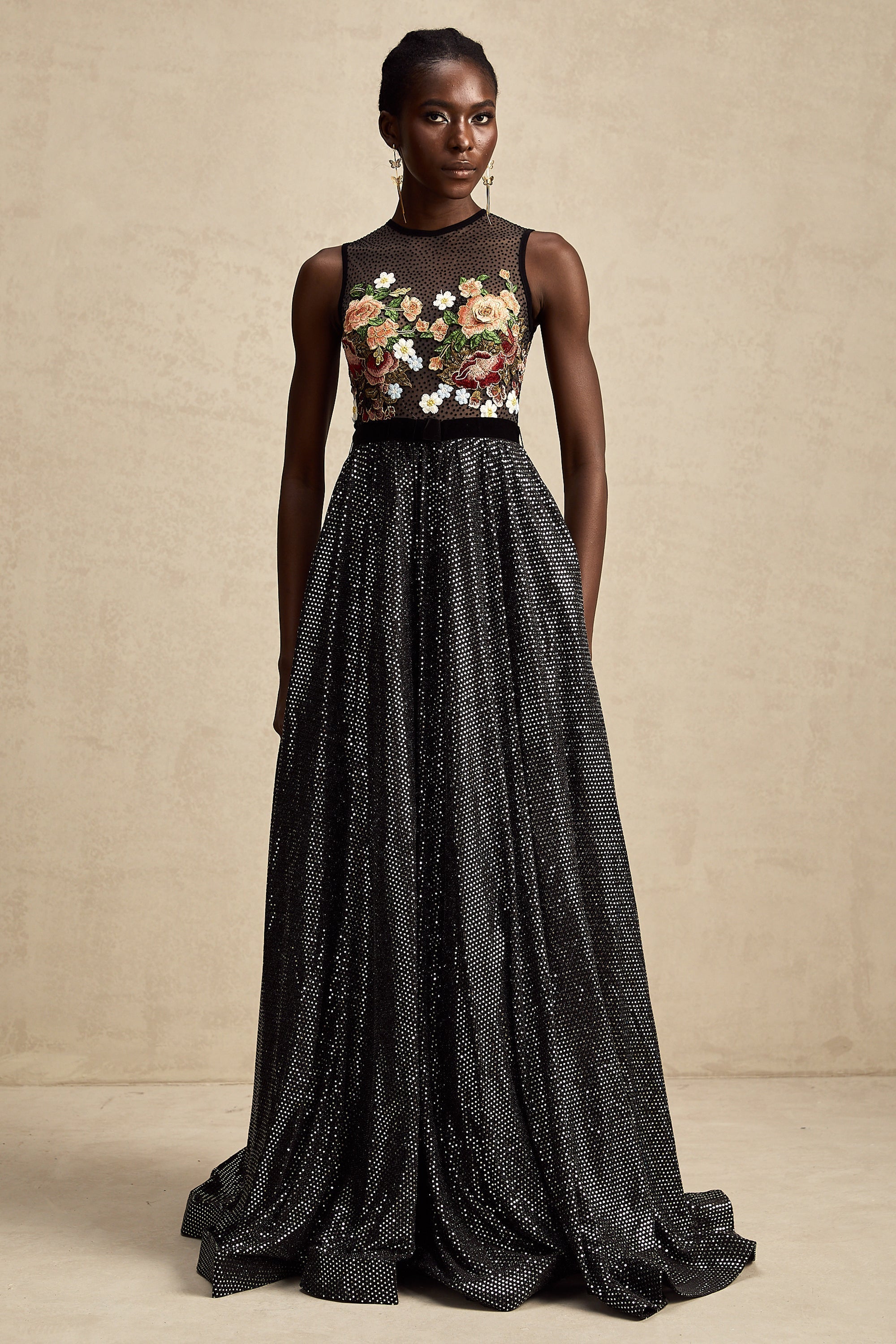 Agathe maksi elbise