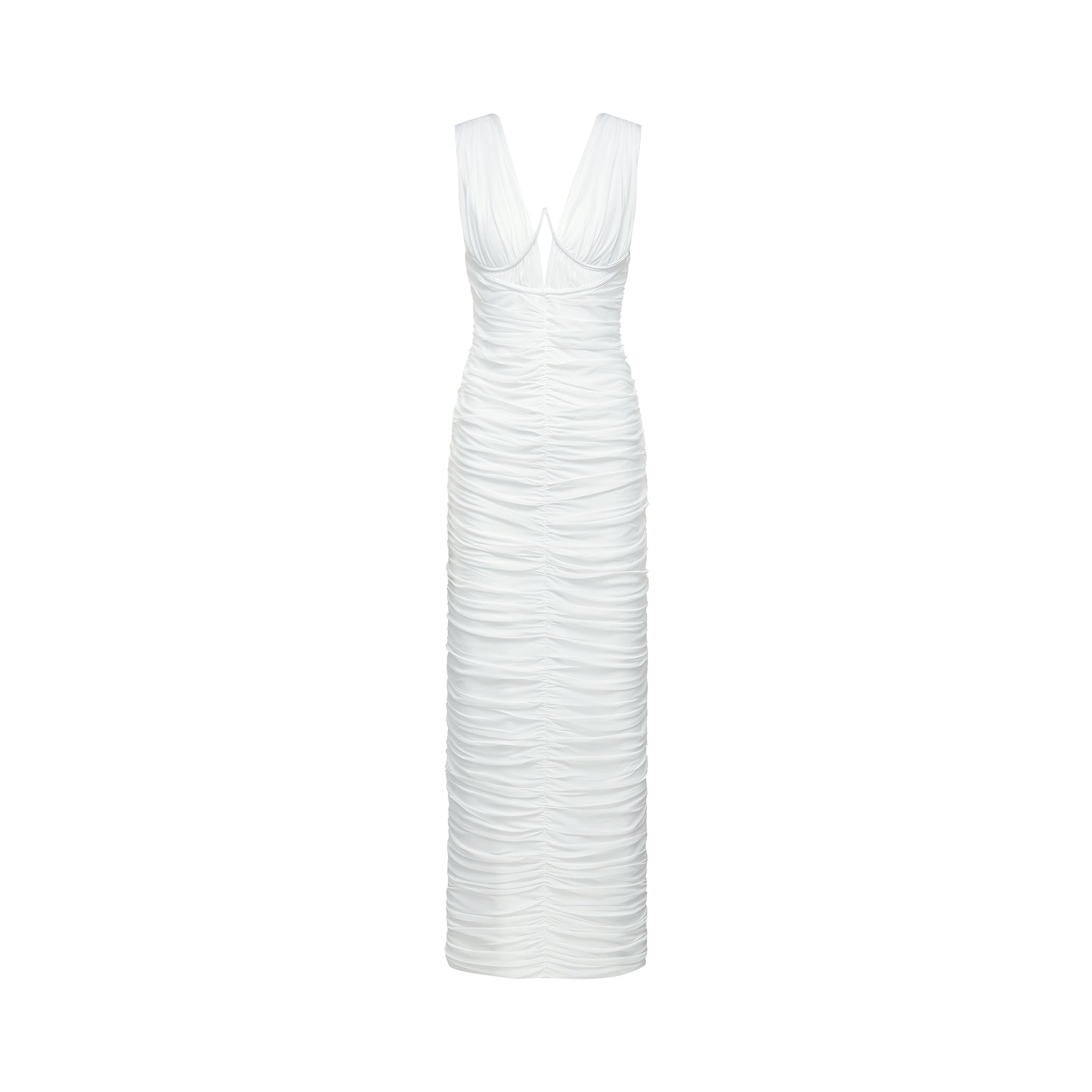 Liane pile midi elbise