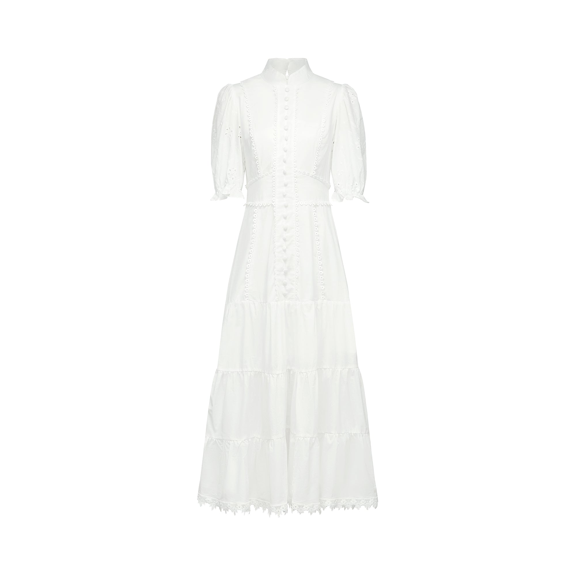 Coline dantel mini elbise