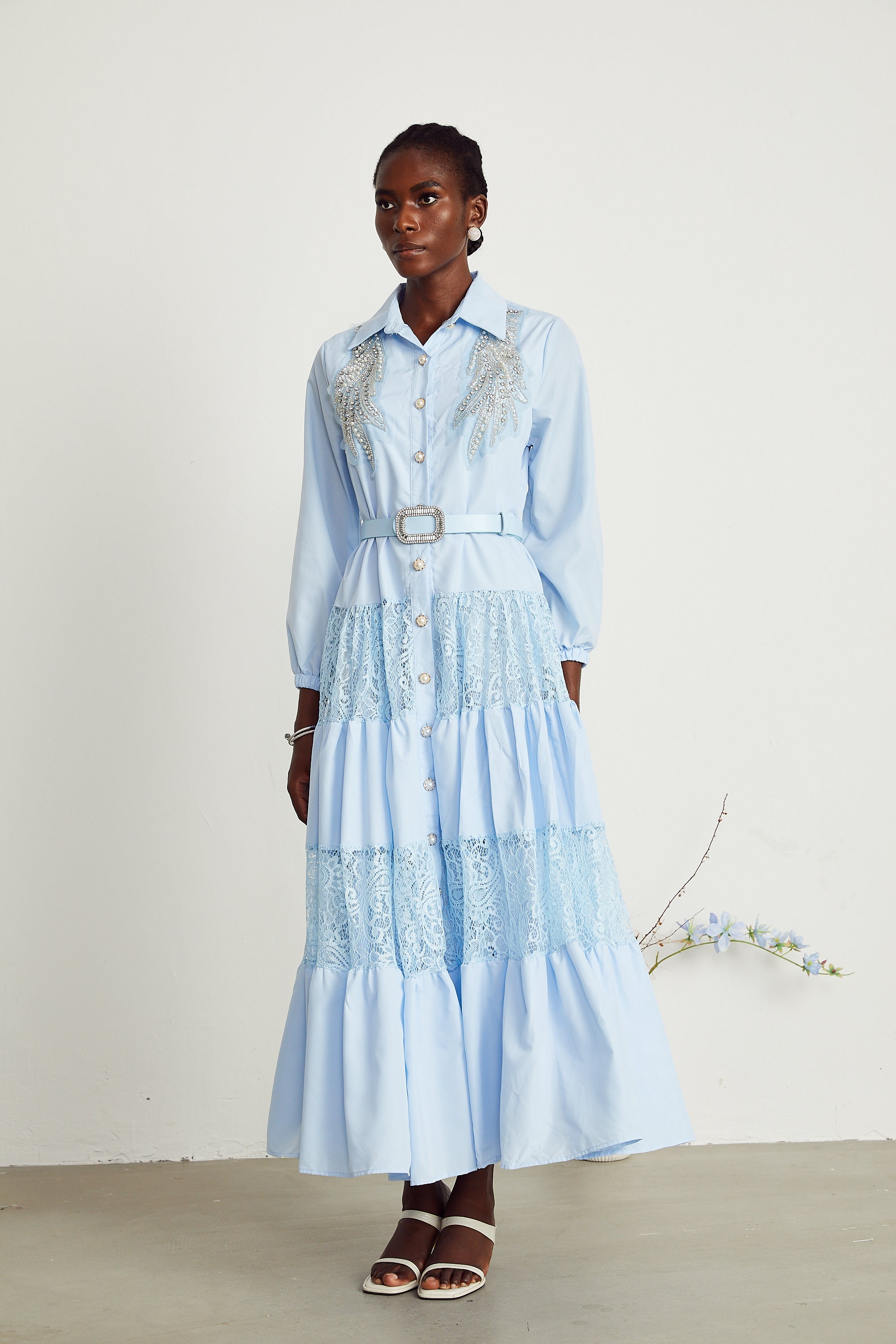 Fanny maksi elbise