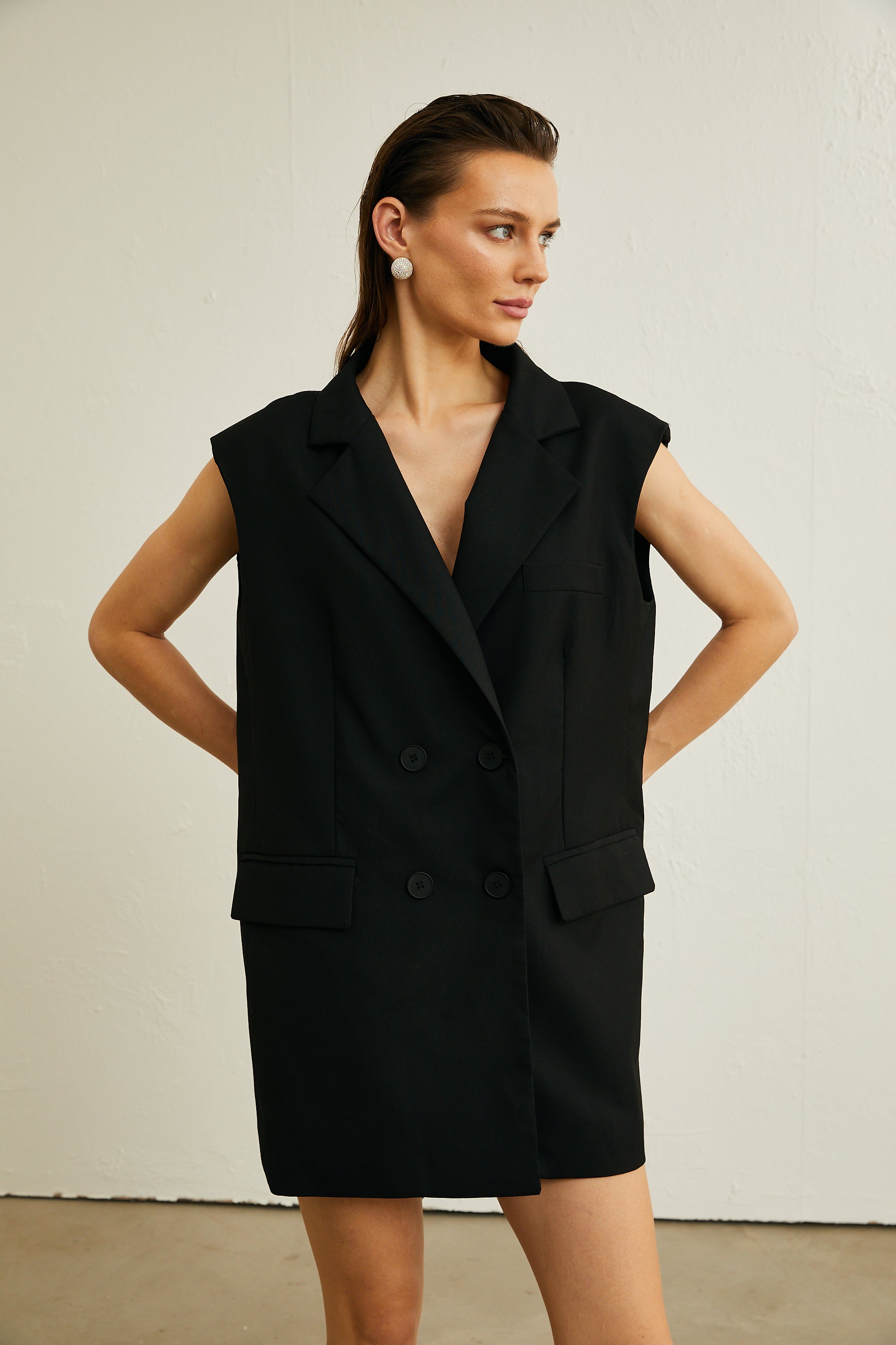 Irina blazer mini elbise
