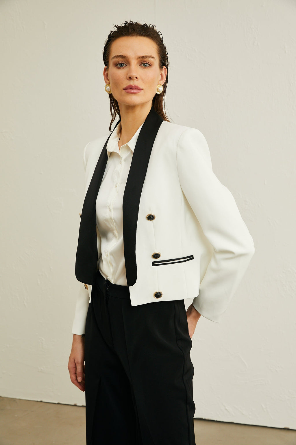 Agnès kısa ceket