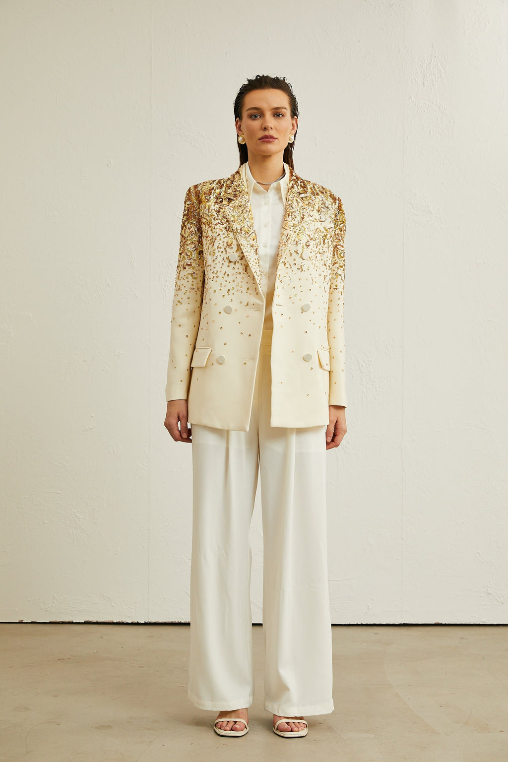 Carole Zımba Süslemeli İşlemeli Blazer
