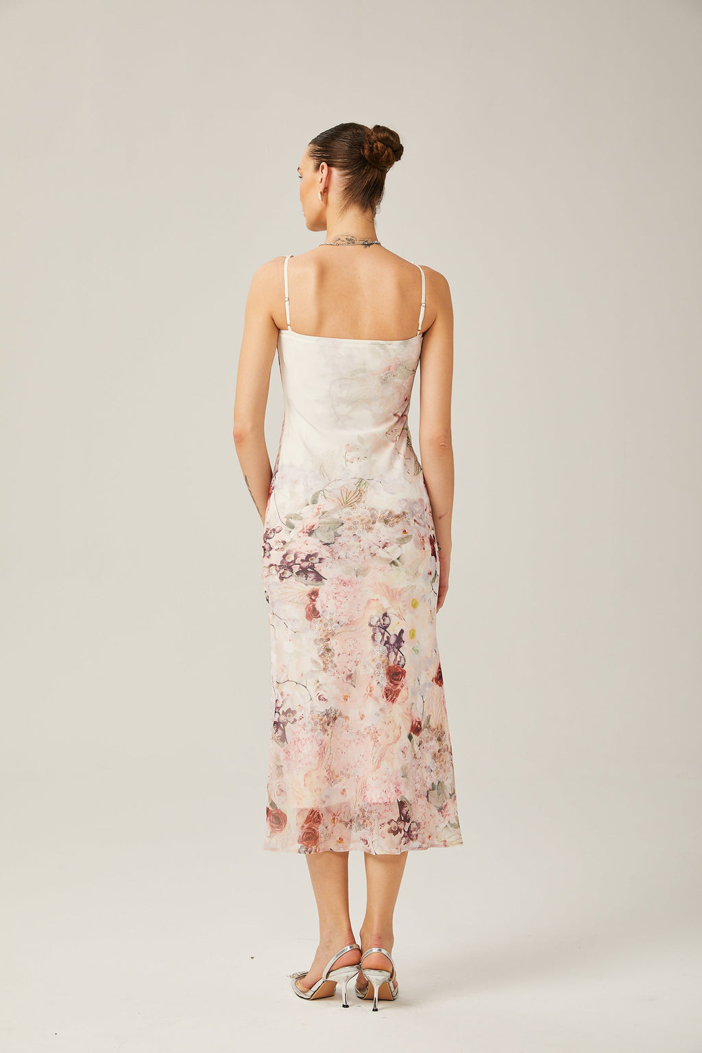 Kassandra midi elbise