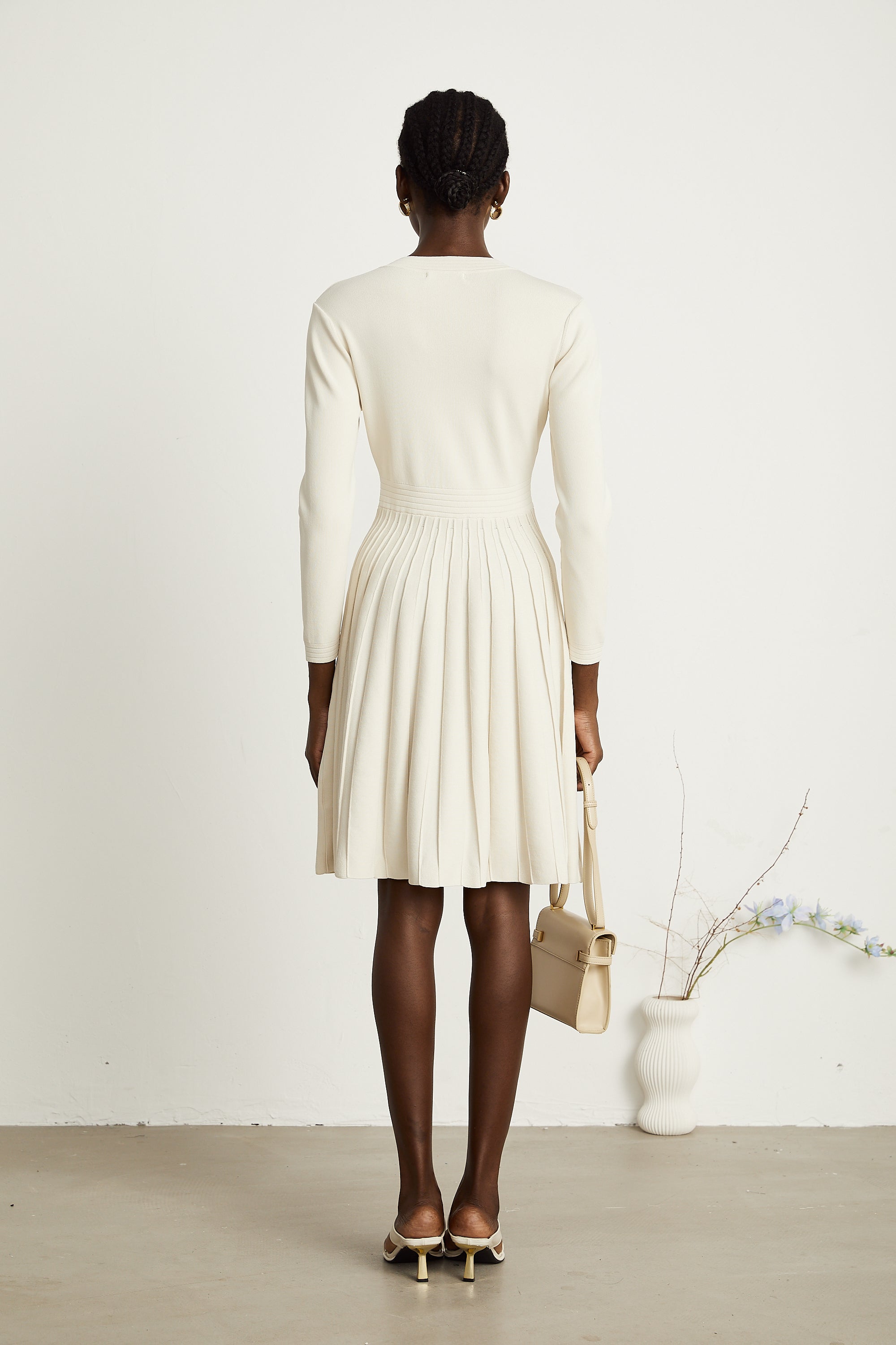 Bérengère mini elbise
