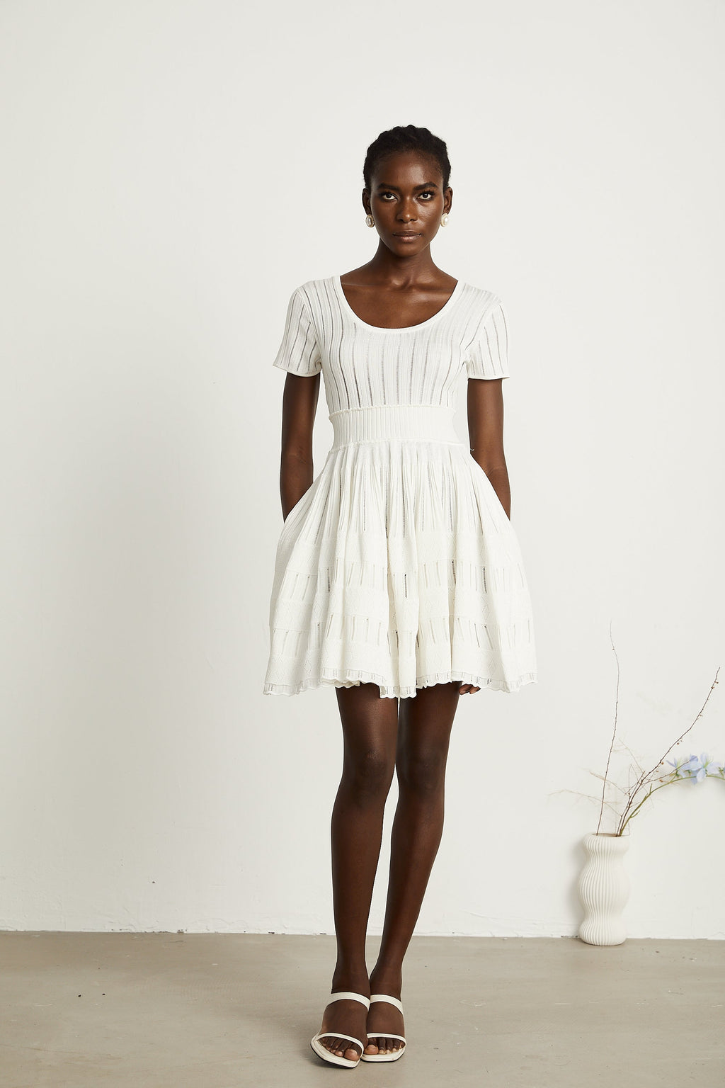 Calixte mini elbise