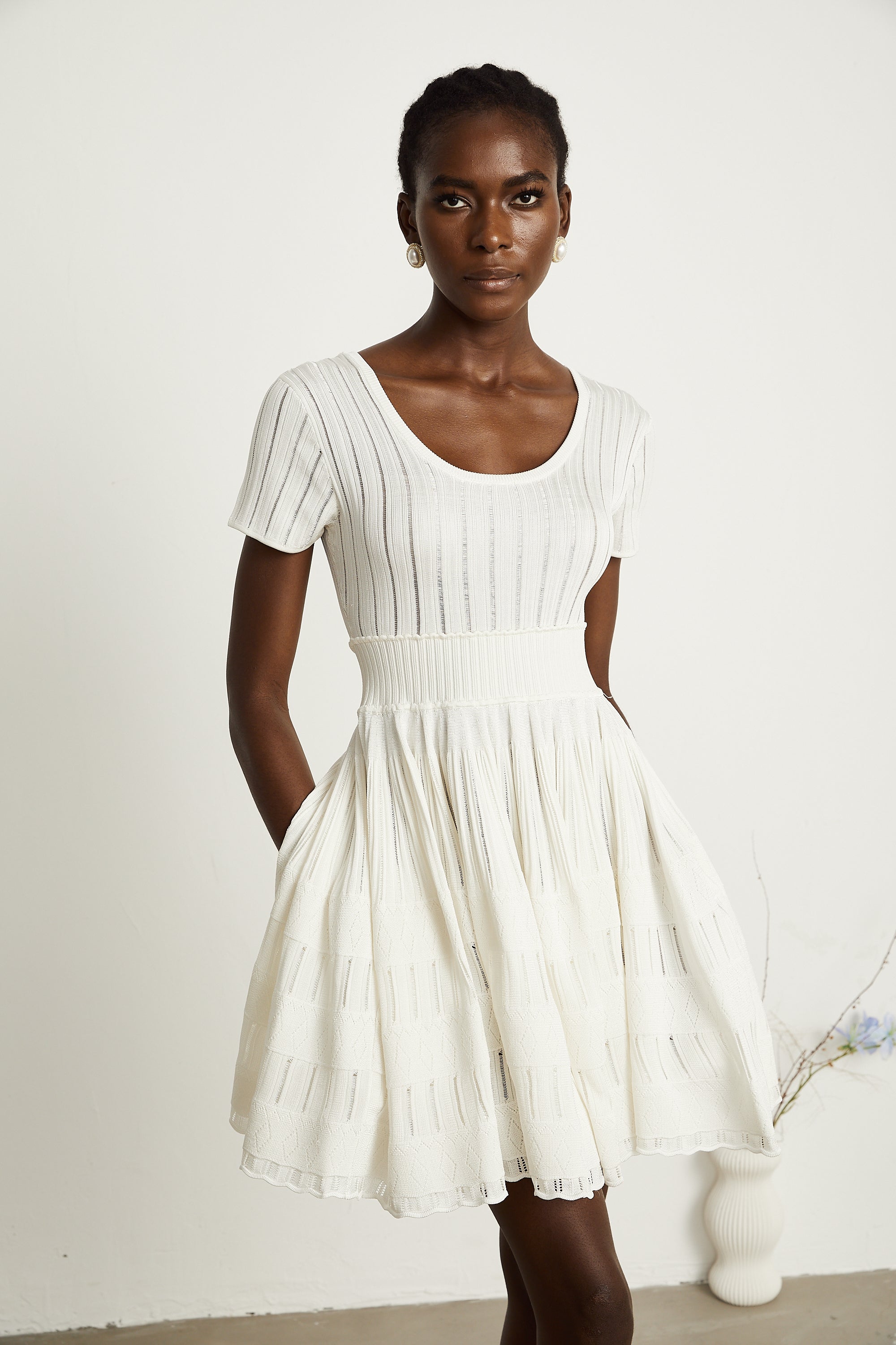 Calixte mini elbise