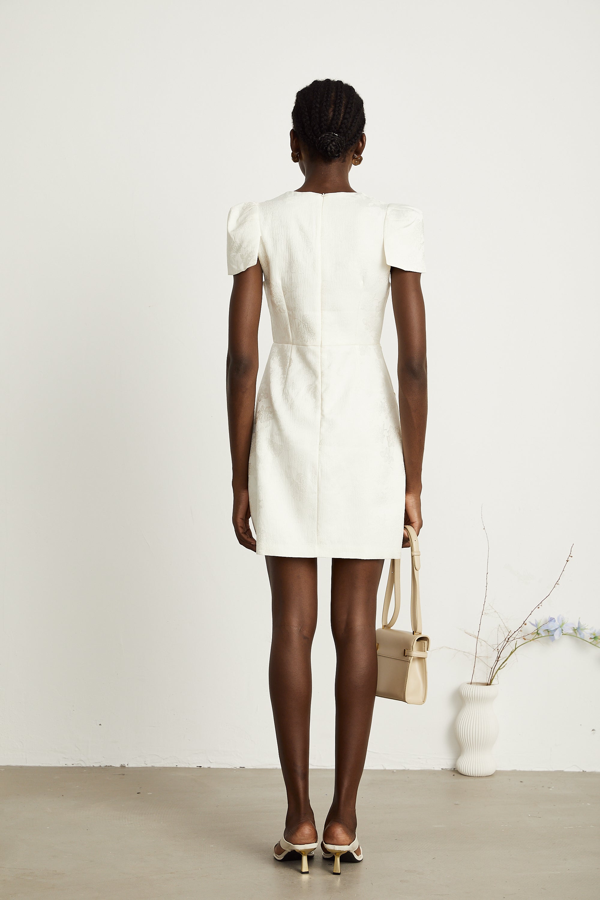 Coralie mini elbise