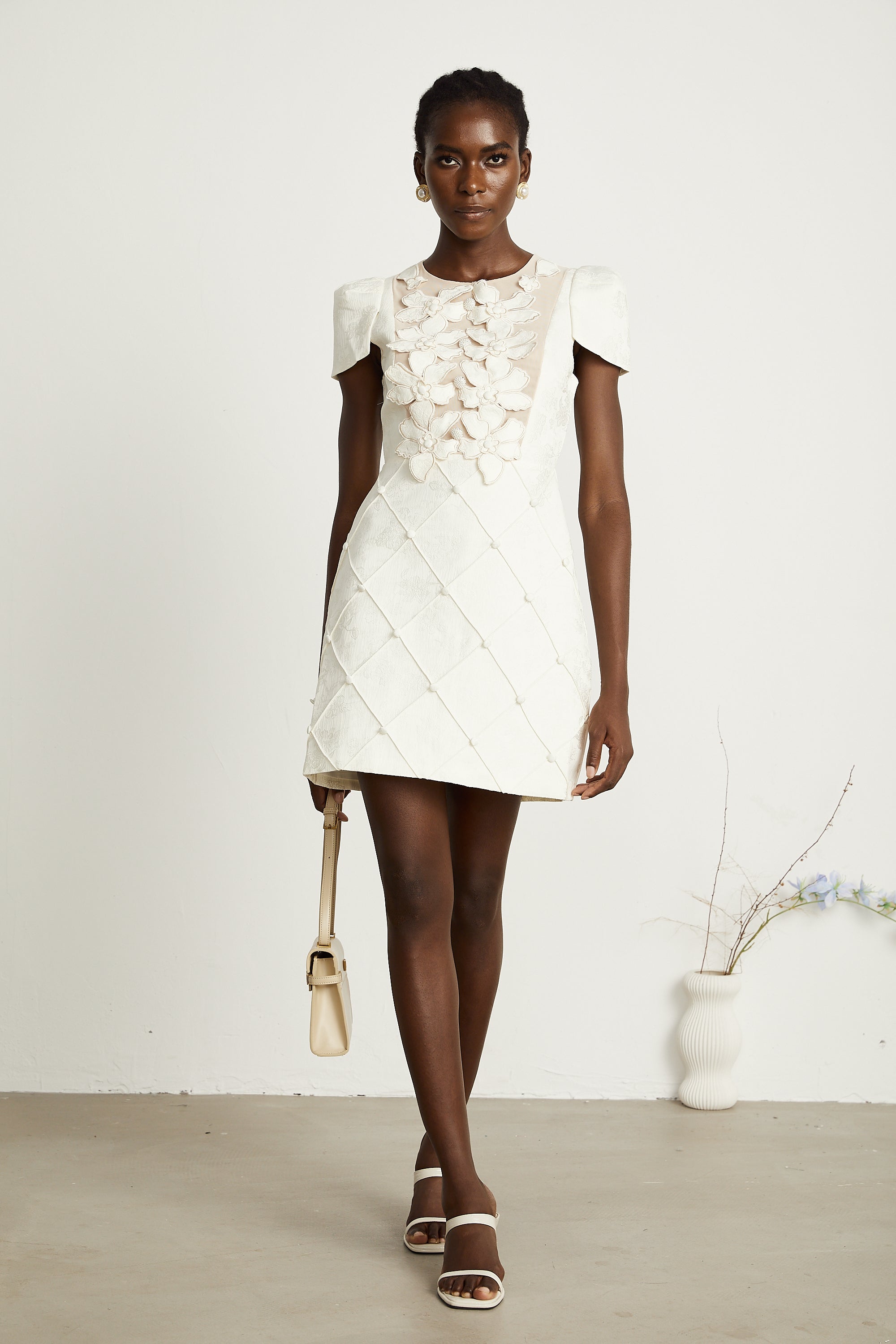 Coralie mini elbise