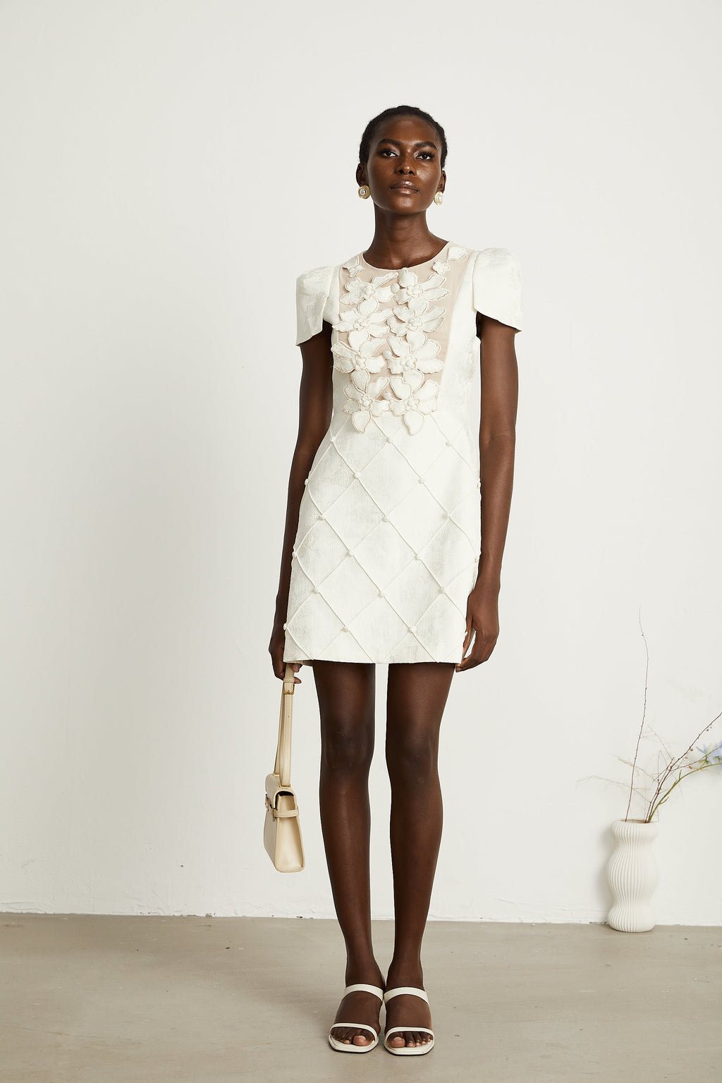 Coralie mini elbise