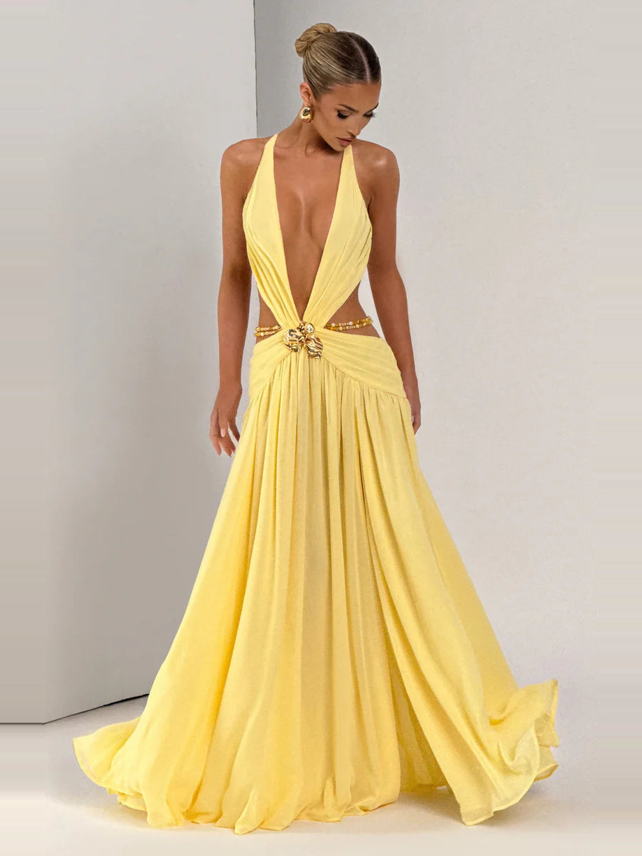 Zolana Yellow Dress