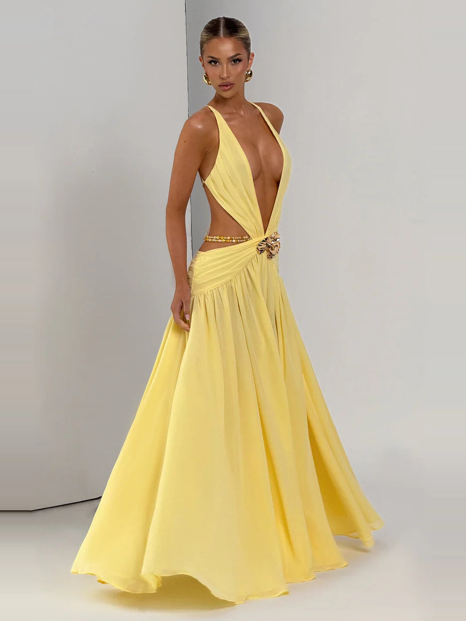 Zolana Yellow Dress