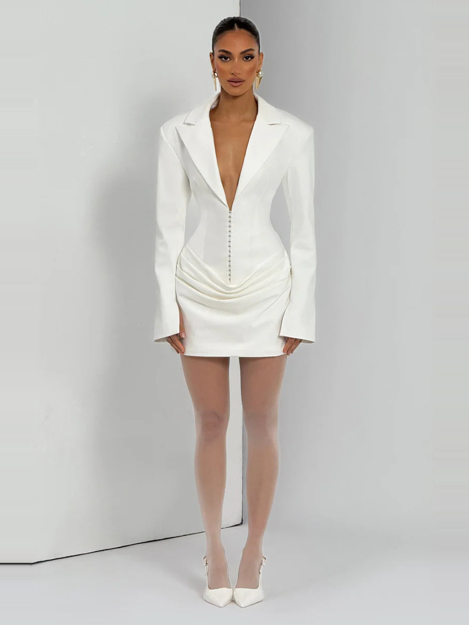 Vanta Dress - Beyaz