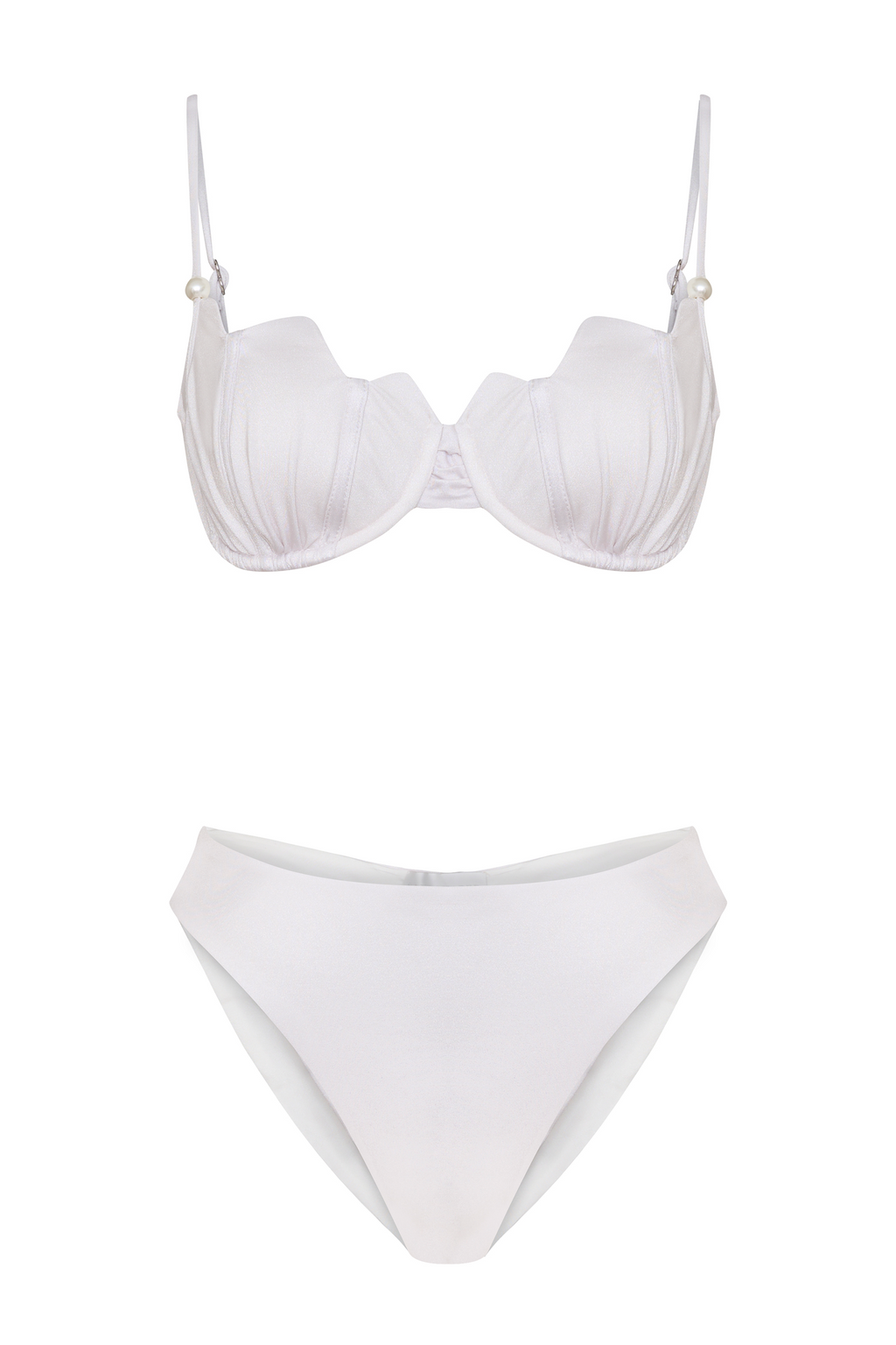 Coralia Balconette Bikini Takımı Krem