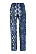 Beach Trousers In Blue Jasper