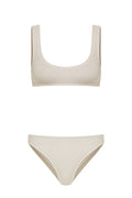Sofi Crinkle Atlet Bikini Takımı Krem