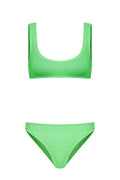 Sofi Crinkle Atlet Bikini Takımı Neon Yeşil