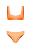 Sofi Crinkle Atlet Bikini Takımı Neon Turuncu