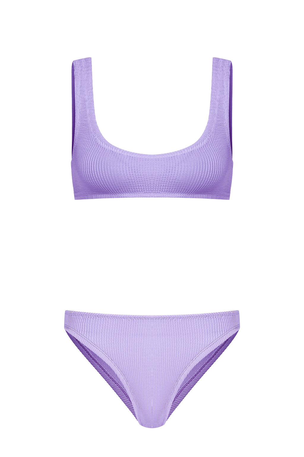 Sofi Crinkle Atlet Bikini Takımı Lila