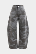 Denim Barrel Kot