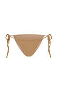 Penelope Büzgülü Terry Bikini Altı Mocha