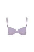 Scarlet Terry Balconette Bikini Üstü Lavanta