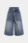 Denim Yarım Şort