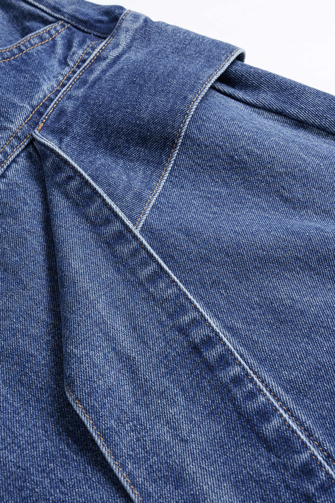 Denim Barrel Kot
