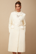 Flaminia Beyaz Uzun Mont