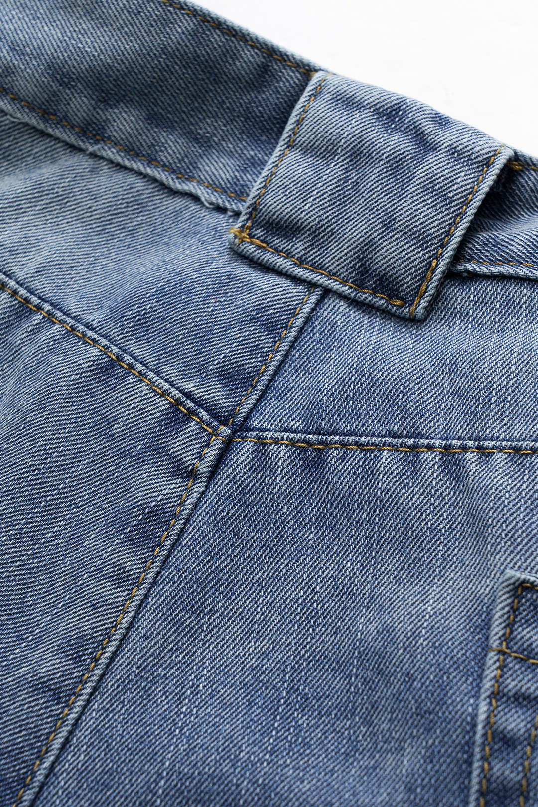 Denim Barrel Kot