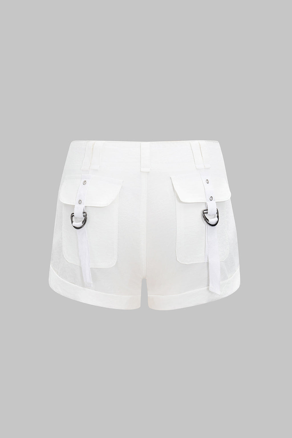 Cepli Denim Şort