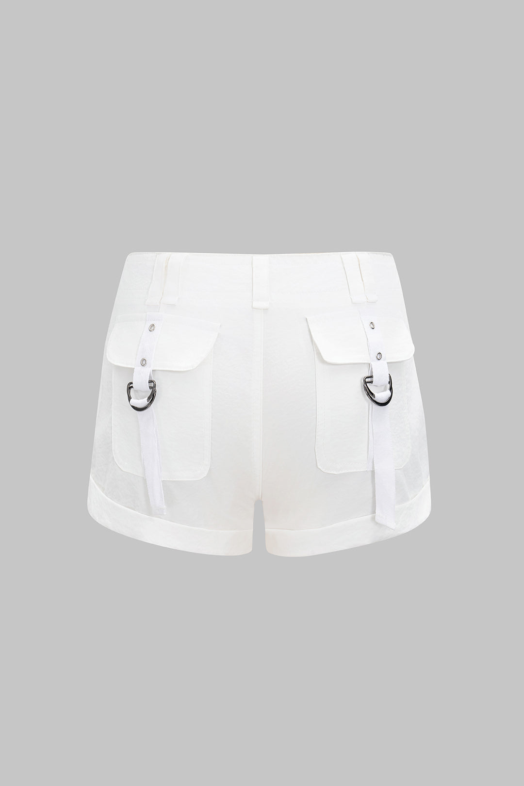 Cepli Denim Şort