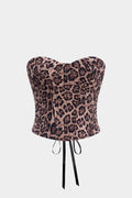leopar desenli büstiyer