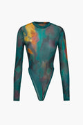 Shapewear Desenli Bodysuit