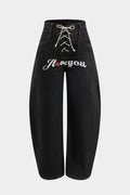 Denim Barrel Pantolon Jean
