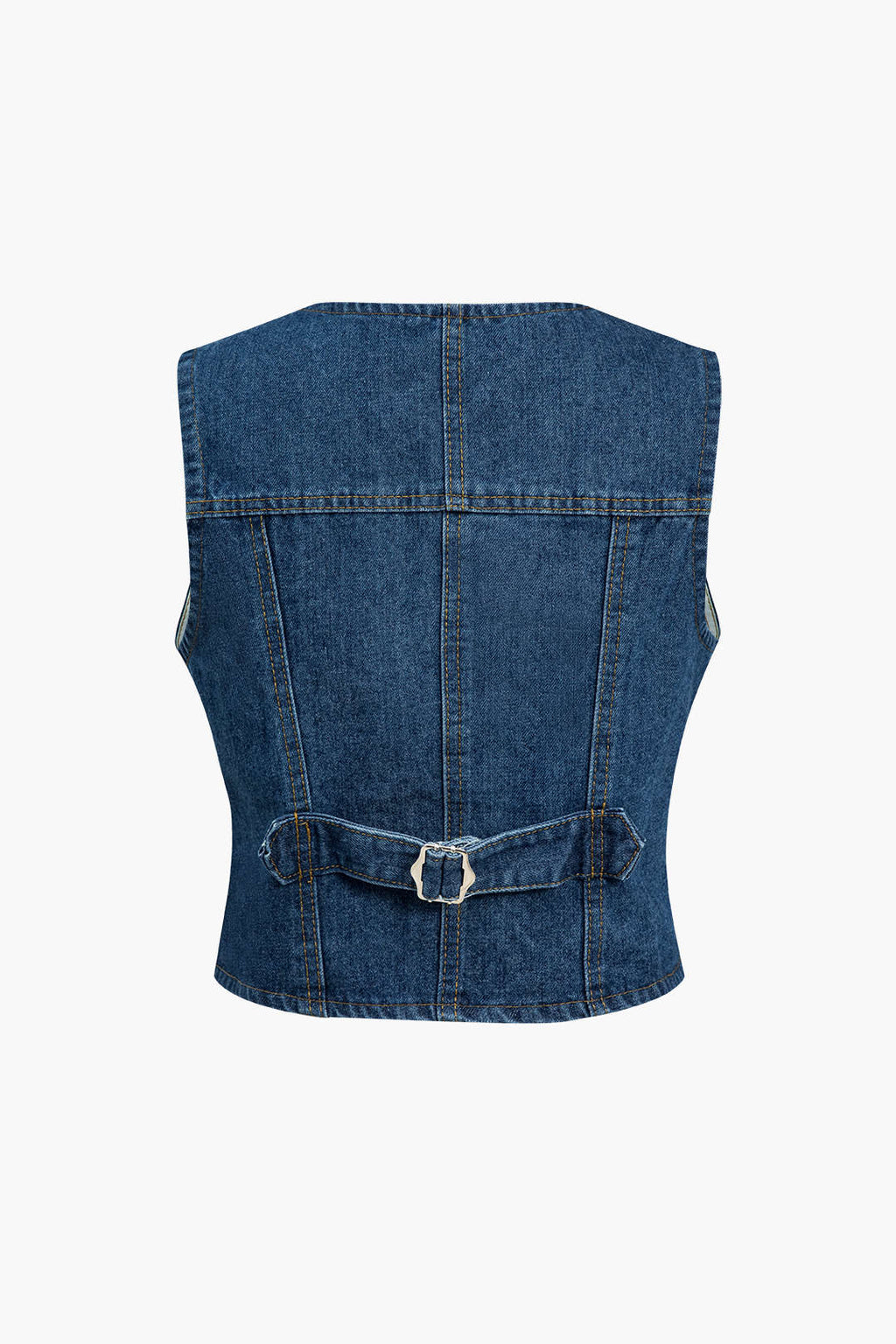 Denim V Yaka Yelek