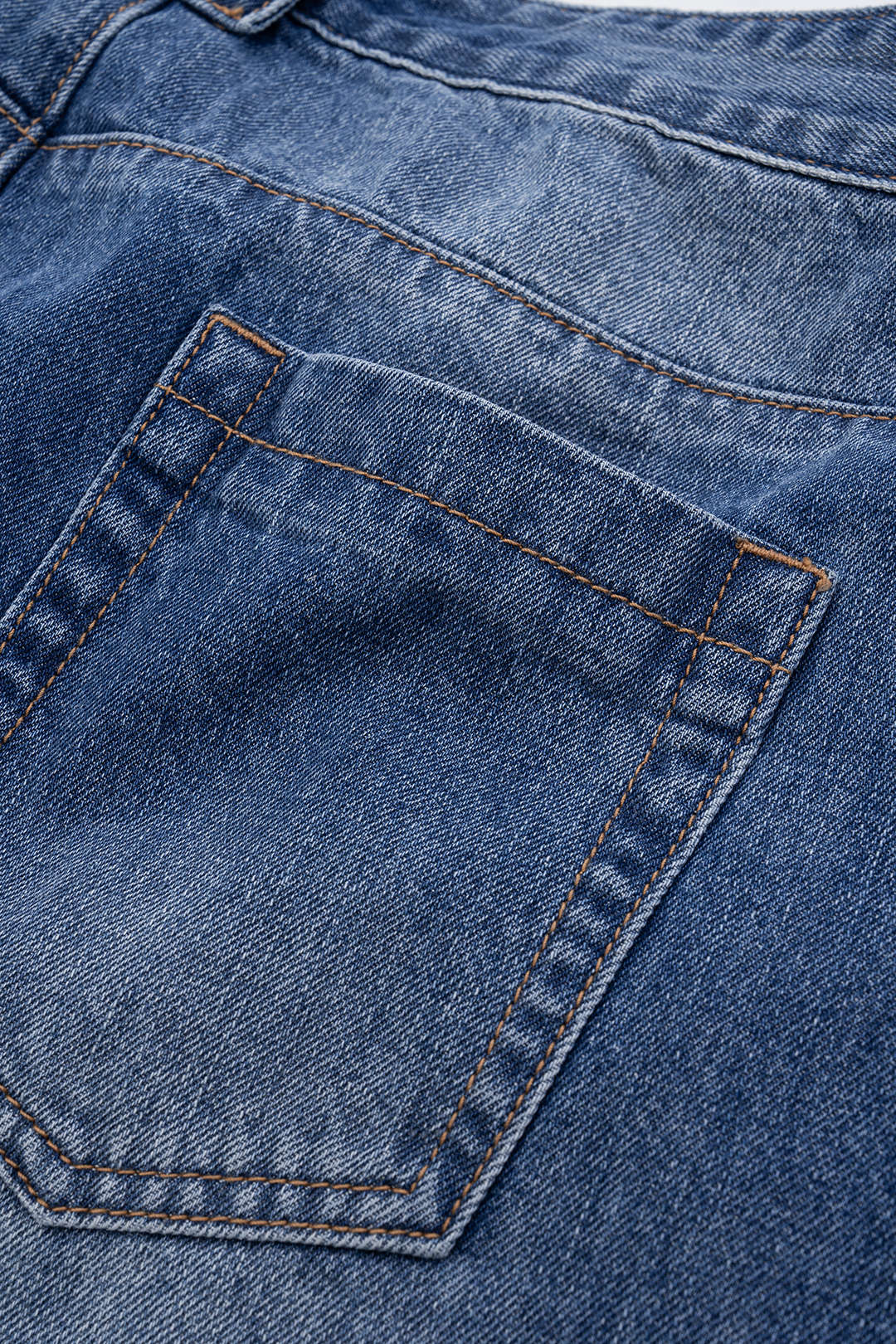 Denim Barrel Kot