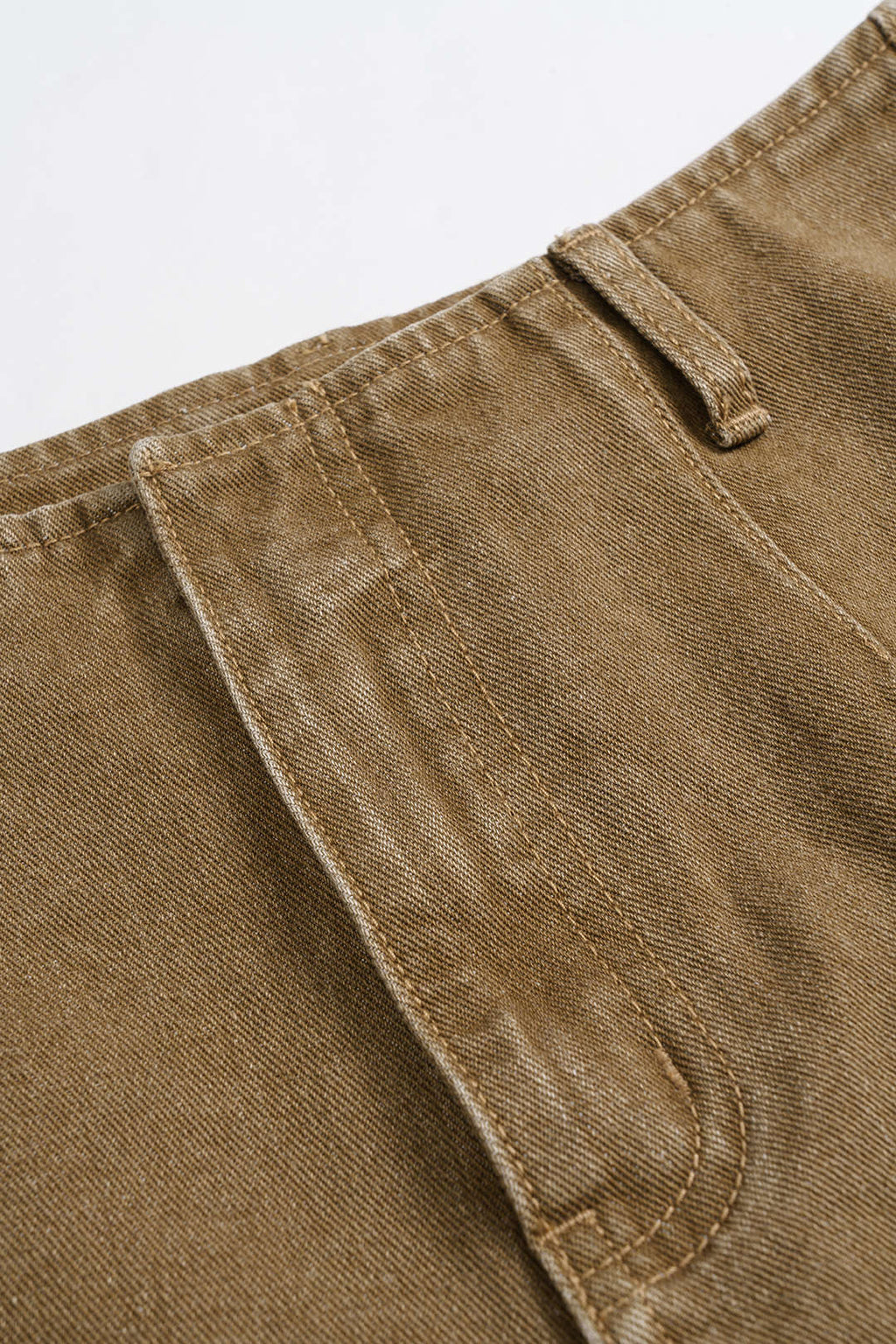 Denim Cepli Şort