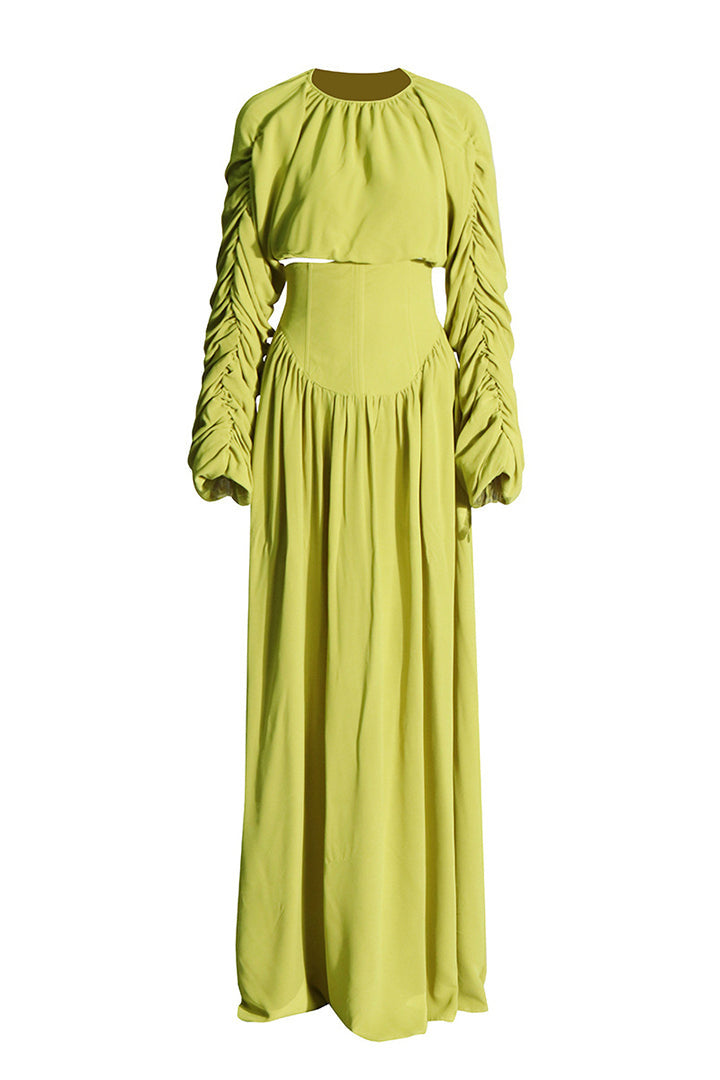 Myra Bubble Sleeve Maxi Etek Takım