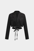 Crop Blazer Ceket