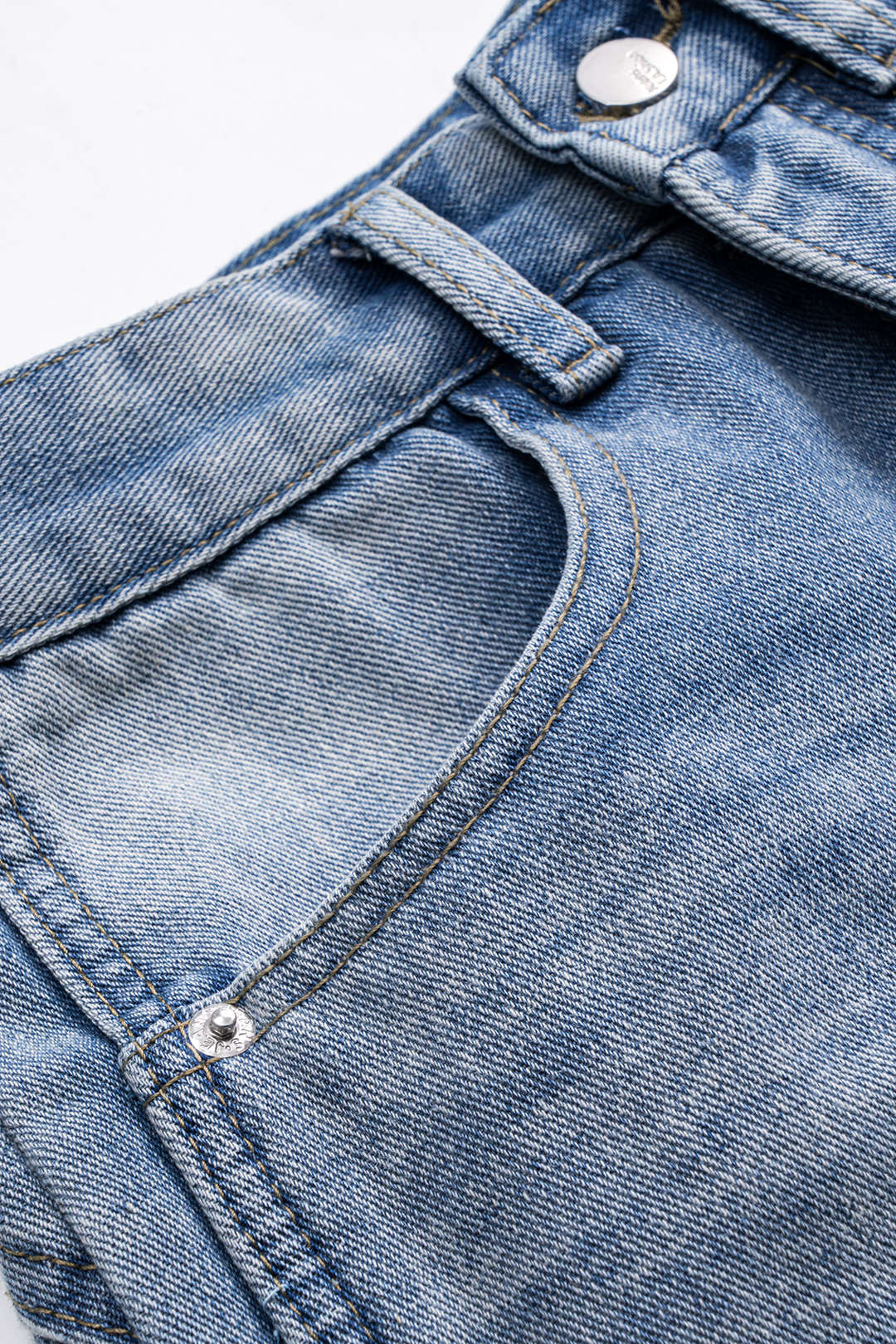 Denim Barrel Kot