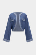 Denim Kontrast Mont