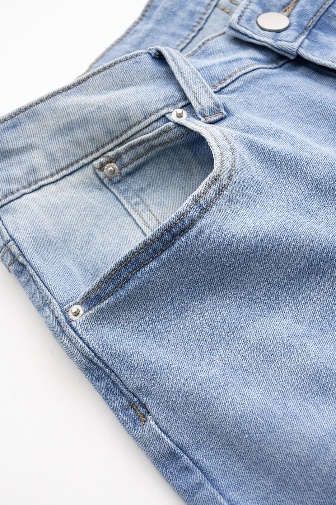 Denim Yarım Şort