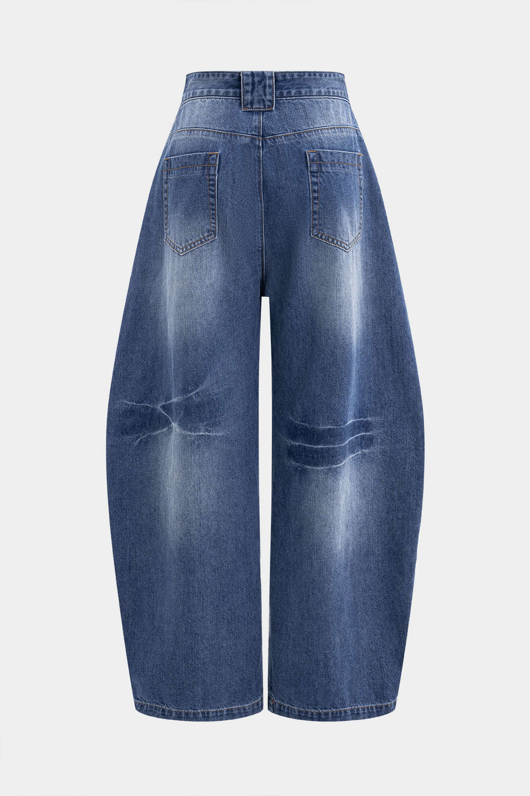 Denim Barrel Kot
