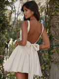 Christie Mini Elbise -Beyaz