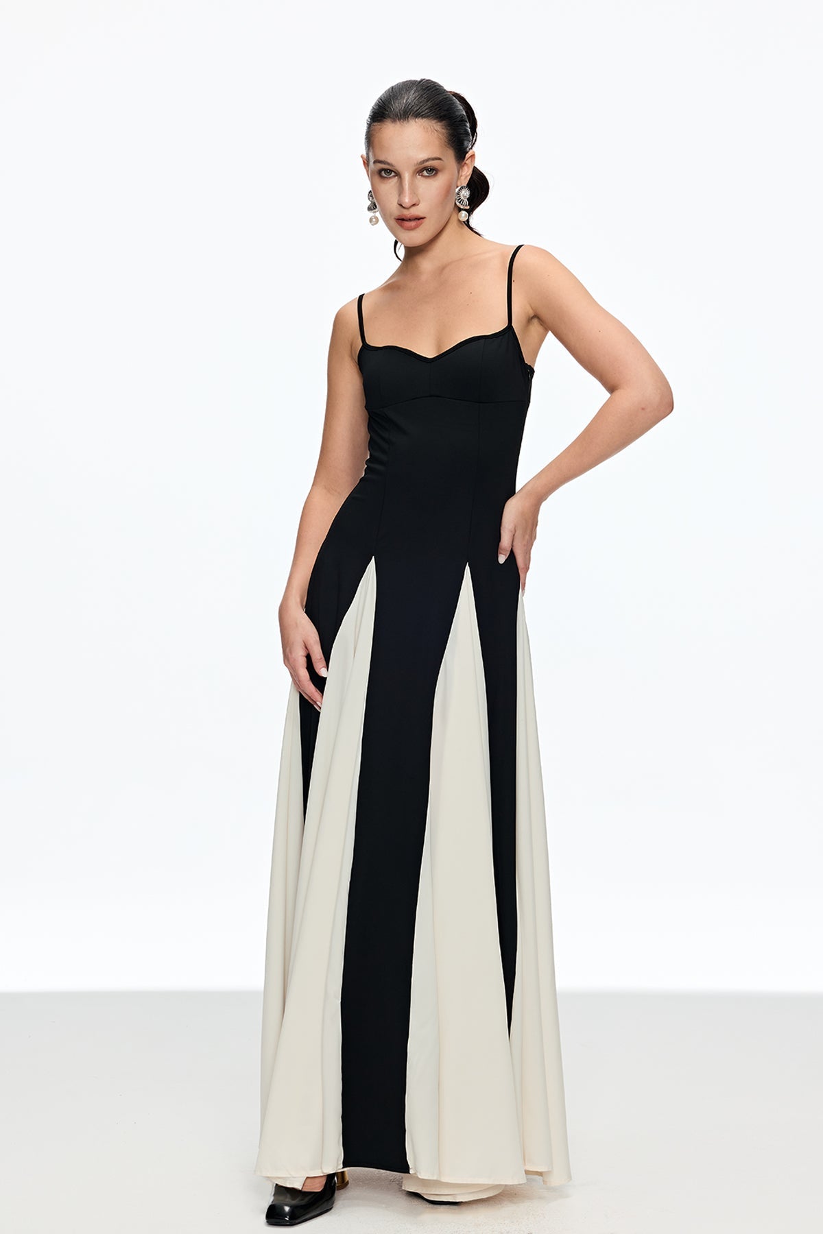 Adiel Deconstruct Ruch Spaghetti Maxi Elbise