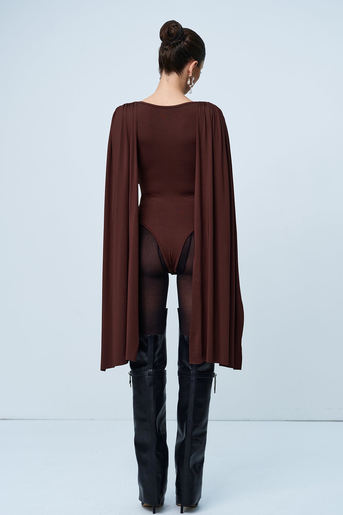 Aniela Cowl Yaka Ruch Şal Body