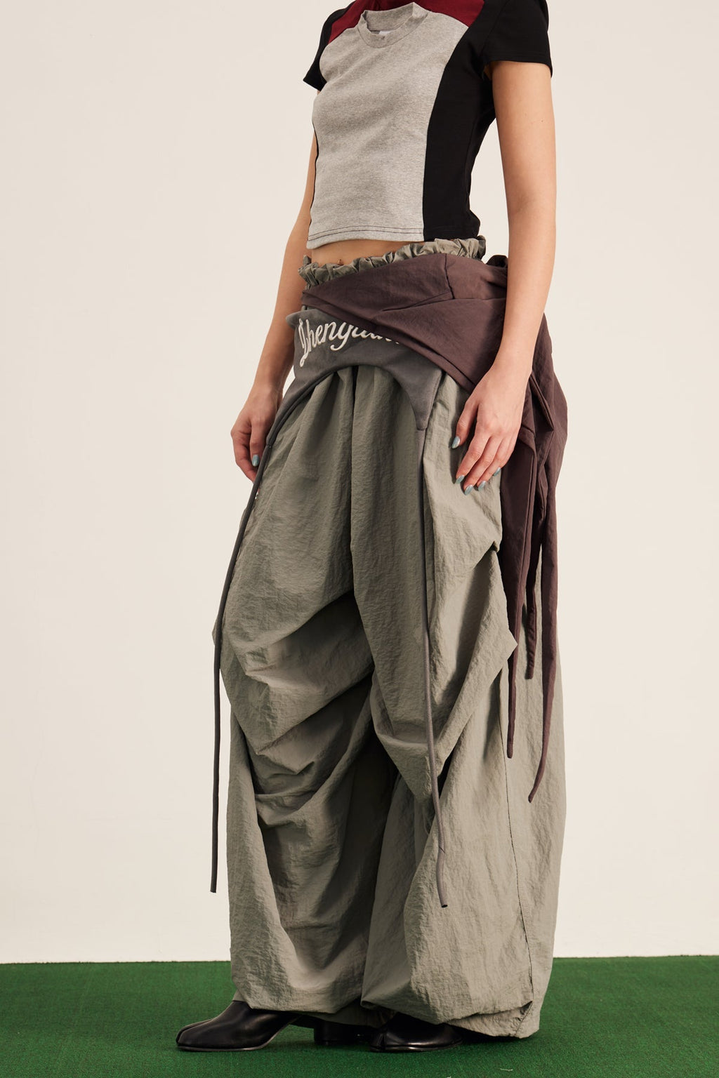 Anouk Asimetrik Deconstruct Geniş Pantolon