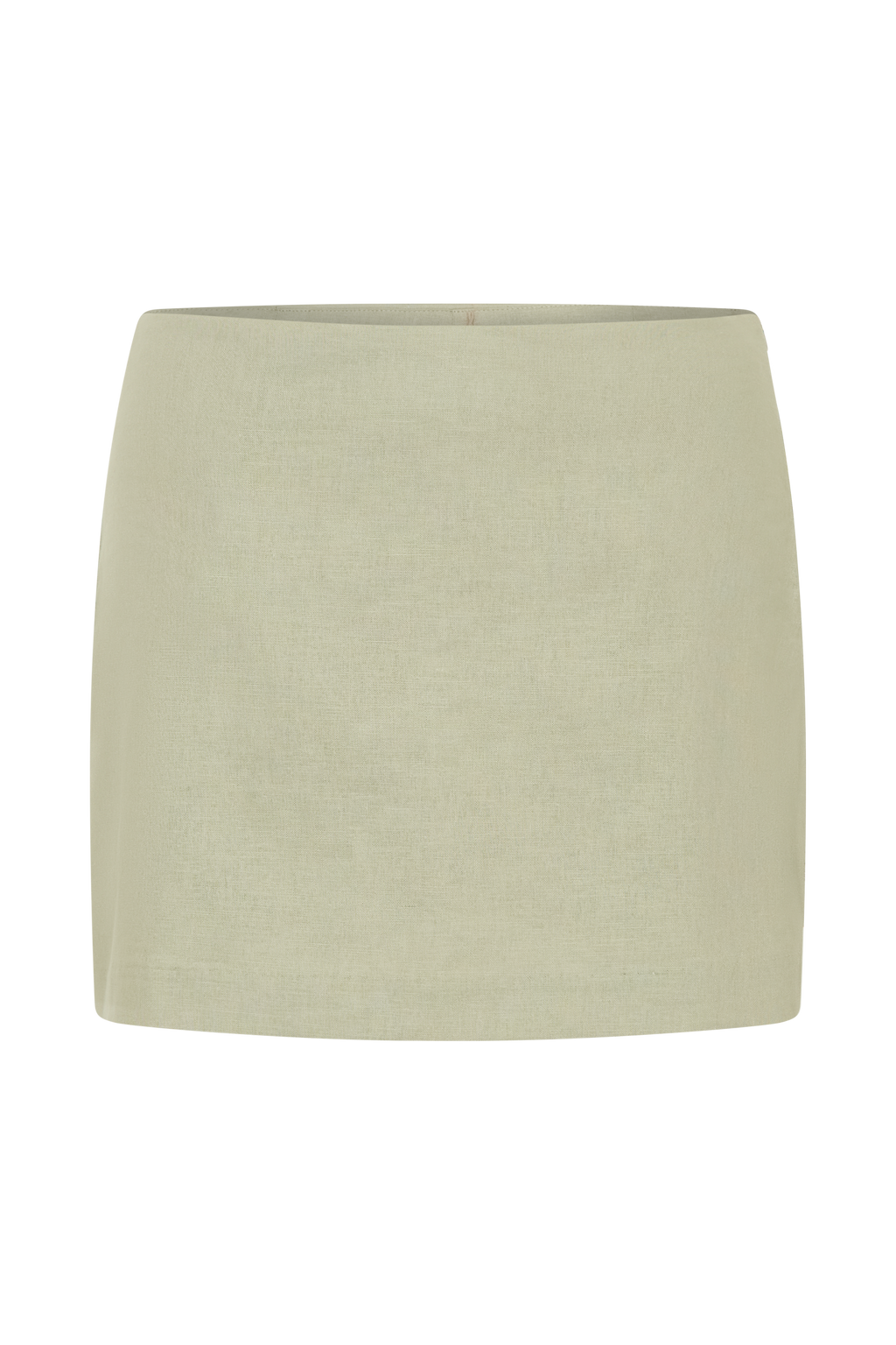 Ciara Keten Mini Şort - Fesleğen