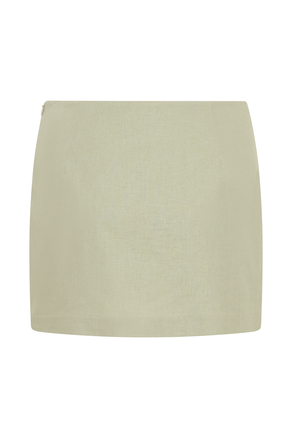 Ciara Keten Mini Şort - Fesleğen